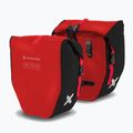 Extrawheel Biker 25L dviračių krepšiai 2 vnt. juodi/raudoni E0119
