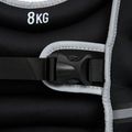 XTREXO 8 kg svorio treniruočių liemenė juoda WV-08 5