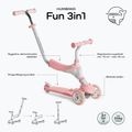 HUMBAKA Fun 3in1 vaikiškas paspirtukas rožinės spalvos HBK-KS002 2