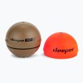 Deeper Smart Sonar Chirp+ 2.0 žvejybos echolotas su svarstyklėmis rudos spalvos DP4H10S10+Svoris 2