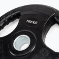 TREXO juodos spalvos gumuoto ketaus svoris RW15 15 kg 3