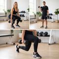 XTREXO Hex HXD100 gumuoti hanteliai 10 kg 5