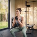 XTREXO Hex HXD100 gumuoti hanteliai 10 kg 14