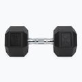 XTREXO Hex 17,5 kg gumuoti hanteliai 7