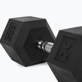 XTREXO Hex 27,5 kg gumuoti hanteliai 8