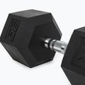 XTREXO Hex 30 kg gumuoti hanteliai 8