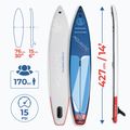Irklentė SUP AQUASTIC Touring Pro 14’0" blue 17