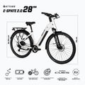 Elektrinis dviratis ATTABO E-SPATE 2.0 28" 36V 15Ah 540 Wh baltas 2