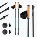 Reguliuojamos mėlynos KADVA Luna nordic walking lazdos