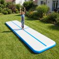 Gimnastikos takas XTREXO 400 x 10 cm baltas 10