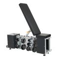 Rinkinys TREXO Suolelis Storage + Hanteliai Hex juodas 15