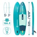 Rinkinys pripučiama lenta SUP AQUASTIC Perth 10'8" allround green 18
