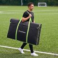 Nešiojimo krepšys vartams OneTeam Swiftgoal 150 x 90 cm juodas/žalias 4