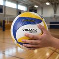 Vaikiškas tinklinio kamuolys OneTeam VB007J yellow/blue/white size 4 4