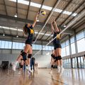 Vaikiškas tinklinio kamuolys OneTeam VB007J yellow/blue/white size 4 6