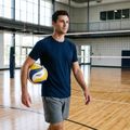 Tinklinio kamuolys OneTeam VB007 yellow/blue/white size 5 5