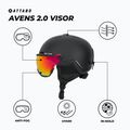 Slidinėjimo šalmas ATTABO Avens 2.0 Visor black 2
