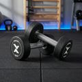 Gumuota ketaus hantelis XTREXO Pro 6 kg black 3