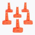 Treniruočių kuoliukai OneTeam TRFTB03 MD6 6 vnt. oranžiniai