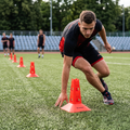 Rinkinys kūgių OneTeam TRFTB03 MD6 6 vienetų raudoni 2