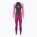 Moteriškas banglenčių neopreninis kostiumas AQUASTIC 3/2 mm WAVEY pink 12