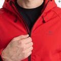 Vyriškas trekingo džemperis KADVA Arix WP 5K/3K softshell hibridas raudonas 3
