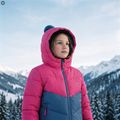 Vaikiška šilta striukė Kadva Zippi KDG WP 5K/3K rožinė 7