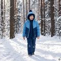 Vaikiška šilta striukė Kadva Zippi KDG WP 5K/3K mėlyna 5
