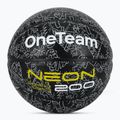 Krepšinio kamuolys OneTeam Black neon size 7