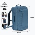 Turistinis kuprinė KADVA traWELL 28 l tamsiai mėlyna 2