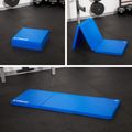 Gimnastikos kilimėlis TREXO sulankstomas 180 x  60 x 5 cm  mėlynas 10