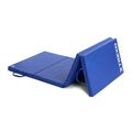 TREXO sulankstomas gimnastikos čiužinys 195 x 80 x 5 cm mėlynas 10
