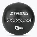Medicininis kamuolys XTREXO Wall Ball 5 kg juodas