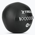 Medicininis kamuolys XTREXO Wall Ball 15 kg juodas 3