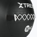 Medicininis kamuolys XTREXO Wall Ball 15 kg juodas 4