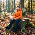 Vaikiška striukė KADVA Litey JR oranžinė 5