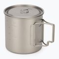 Turistinis puodelis KADVA titanium ultralight gray 2