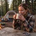 Turistinis puodelis KADVA titanium ultralight gray 8