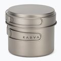 Valgomasis indas KADVA titanium ultralight gray