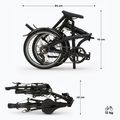 Sulankstomas miesto dviratis ATTABO Breve 2.0 black 2