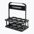 Rinkinys OneTeam Water Bottle Carries + Bidon Sportano Black 2