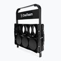 Rinkinys OneTeam Water Bottle Carries + Bidon Sportano Black 7