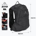 Turistinė kuprinė KADVA Zivo 10 l juoda 2