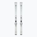 Moteriškos kalnų slidės + apkaustai Rossignol Nova 6 + Xpress W 11 GW white sparkle