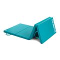 TREXO sulankstomas gimnastikos čiužinys 195 x 80 x 5 cm žalias 10