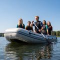 5 vietų pontonas AQUASTIC DS Hybrid pilkas 12
