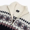 Vyriškas megztinis Woolcano SWT1091 Granatowy/Kremowy 3