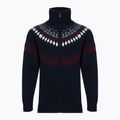 Vyriškas megztinis Woolcano SWT1093 Granatrowy/Kremowy