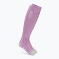 Moteriškos slidinėjimo kojinės Woolcano SCK1096 Szary/Różowy