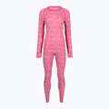 Moteriškas termo apatinio trikotažo komplektas Woolcano SET1109 Pink